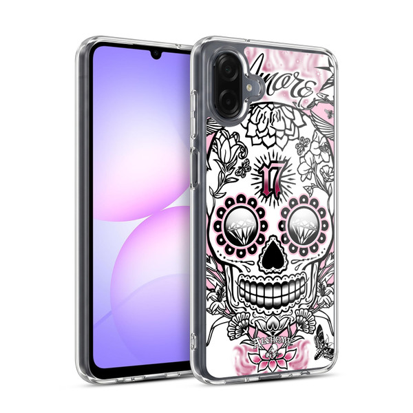 Alchemy Gothic Skull Amore Soft Gel Case for Samsung Galaxy A07 4G