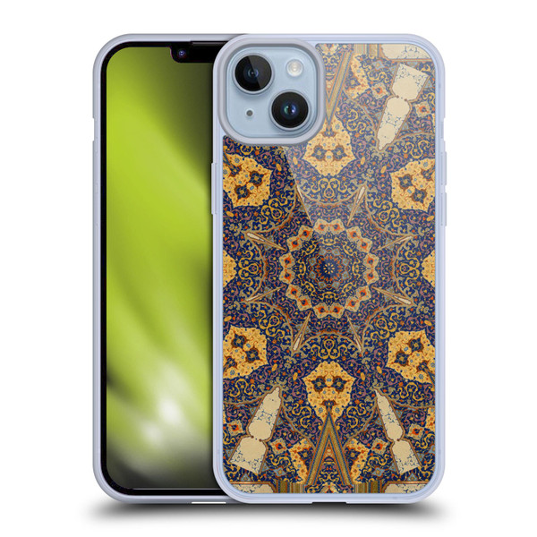 Aimee Stewart Mandala Ancient Script Soft Gel Case for Apple iPhone 14 Plus