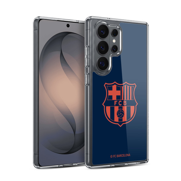FC Barcelona Graphics Blue Soft Gel Case for Samsung Galaxy S26 Ultra