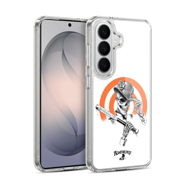 Alchemy Gothic Skull Dead Droog Soft Gel Case for Samsung Galaxy S26 Plus