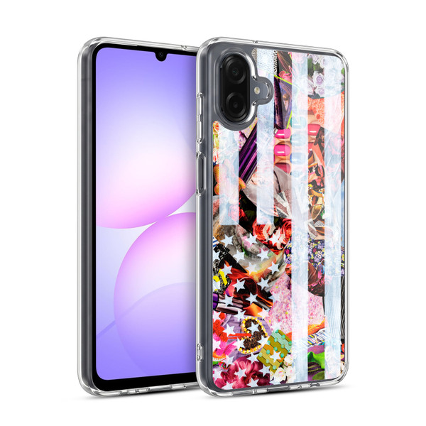 Artpoptart Flags Murican Soft Gel Case for Samsung Galaxy A07 4G