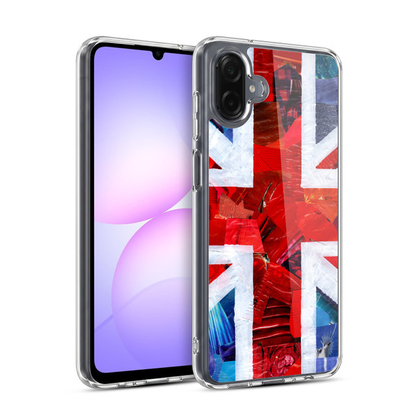 Artpoptart Flags Union Jack Soft Gel Case for Samsung Galaxy A07 4G