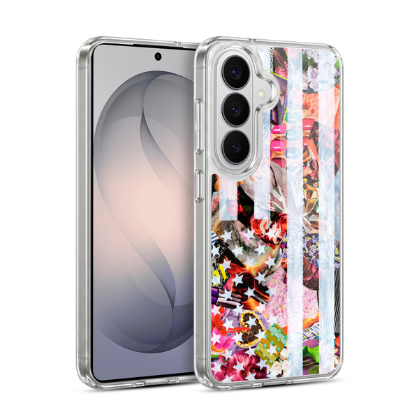 Artpoptart Flags Murican Soft Gel Case for Samsung Galaxy S26