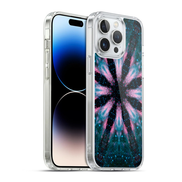 Aimee Stewart Mandala Floral Galaxy Soft Gel Case for Apple iPhone 14 Pro Max & MagSafe