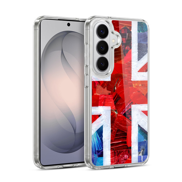 Artpoptart Flags Union Jack Soft Gel Case for Samsung Galaxy S26 Plus