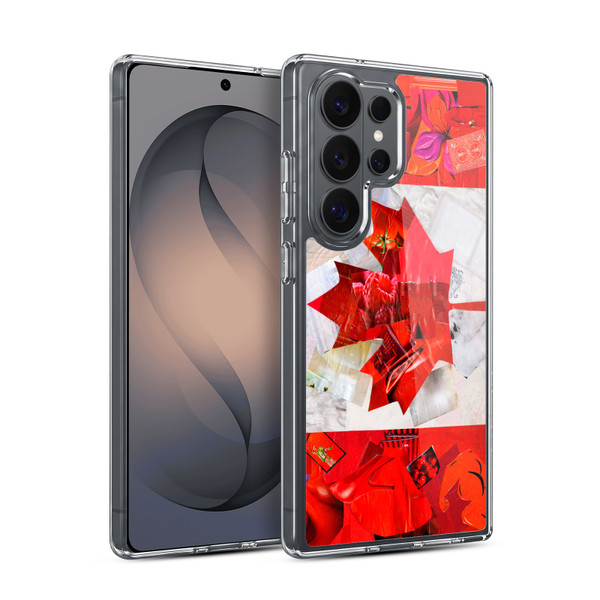 Artpoptart Flags Canada Soft Gel Case for Samsung Galaxy S26 Ultra