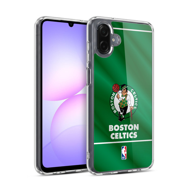 NBA Boston Celtics Horizontal Banner Soft Gel Case for Samsung Galaxy A07 4G