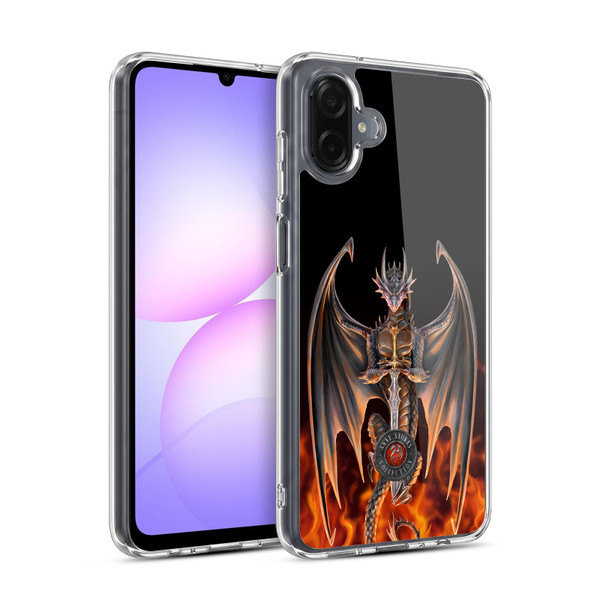 Anne Stokes Dragons 3 Warrior Soft Gel Case for Samsung Galaxy A07 4G