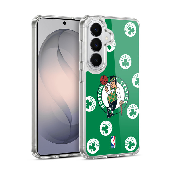 NBA Boston Celtics Patterns Soft Gel Case for Samsung Galaxy S26 Plus