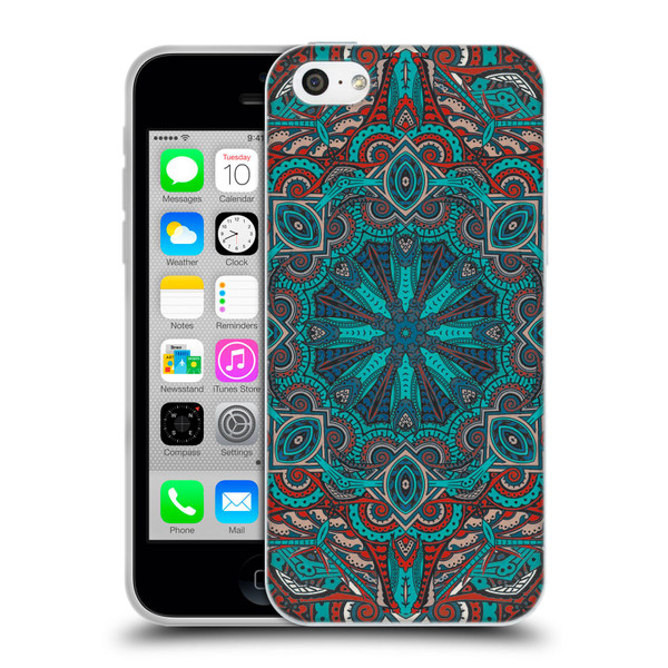 Aimee Stewart Mandala Moroccan Sea Soft Gel Case for Apple iPhone 5c