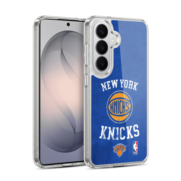NBA New York Knicks Distressed Soft Gel Case for Samsung Galaxy S26