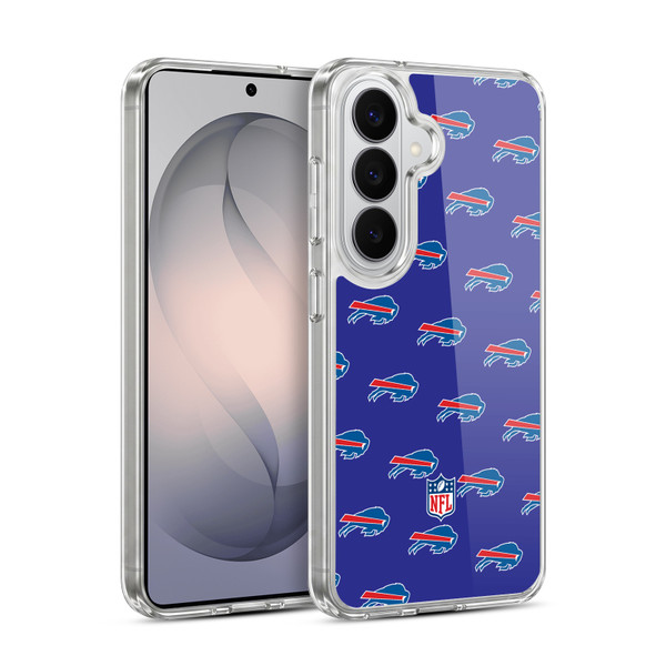 NFL Buffalo Bills Artwork Patterns Soft Gel Case for Samsung Galaxy S26