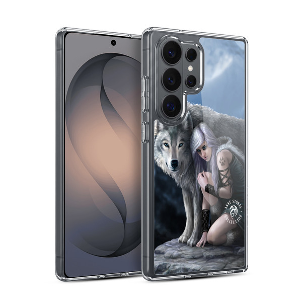 Anne Stokes Wolves Protector Soft Gel Case for Samsung Galaxy S26 Ultra