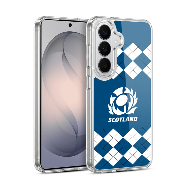 Scotland Rugby Logo 2 Argyle Soft Gel Case for Samsung Galaxy S26