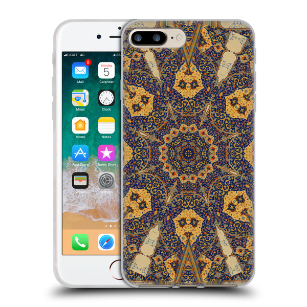 Aimee Stewart Mandala Ancient Script Soft Gel Case for Apple iPhone 7 Plus / iPhone 8 Plus