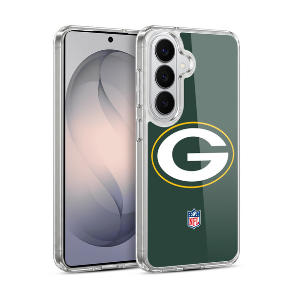 NFL Green Bay Packers Logo Plain Soft Gel Case for Samsung Galaxy S26 Plus