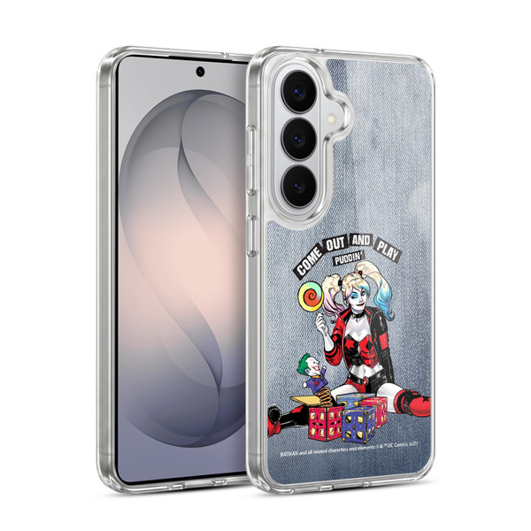 Batman DC Comics Harley Quinn Graphics Toys Soft Gel Case for Samsung Galaxy S26 Plus