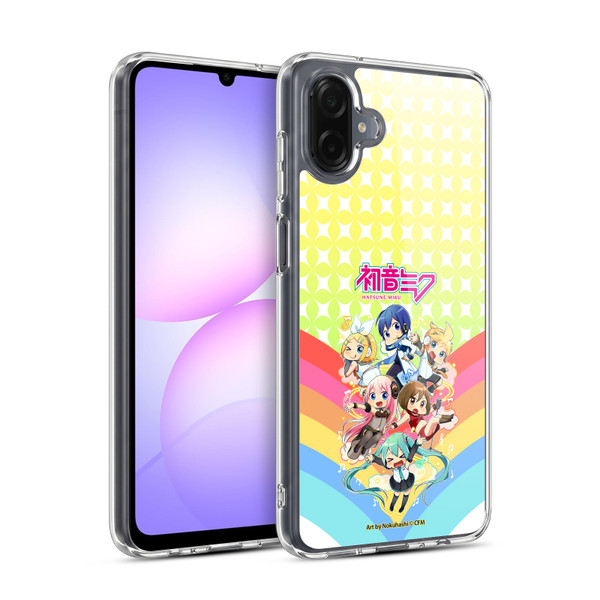 Hatsune Miku Virtual Singers Rainbow Soft Gel Case for Samsung Galaxy A07 4G