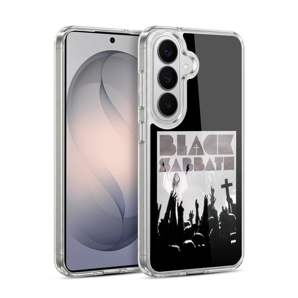 Black Sabbath Key Art Victory Soft Gel Case for Samsung Galaxy S26