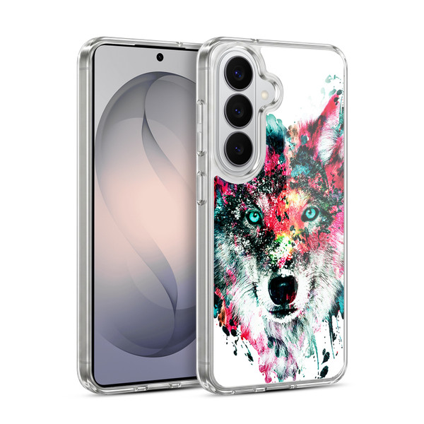 Riza Peker Animals Wolf Soft Gel Case for Samsung Galaxy S26
