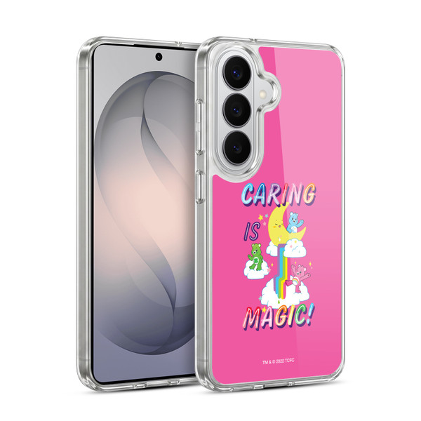 Care Bears 40th Anniversary Caring Is Magic Soft Gel Case for Samsung Galaxy S26