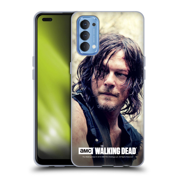 AMC The Walking Dead Daryl Dixon Half Body Soft Gel Case for OPPO Reno 4 5G