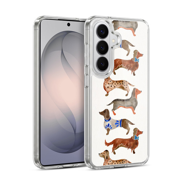 Cat Coquillette Animals Dachshunds Soft Gel Case for Samsung Galaxy S26 Plus