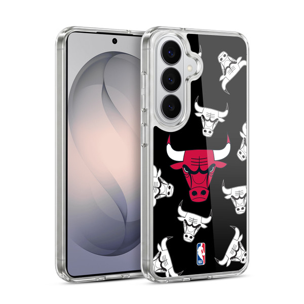NBA Chicago Bulls Patterns Soft Gel Case for Samsung Galaxy S26 Plus