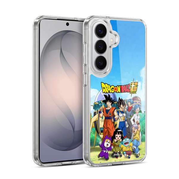 Dragon Ball Super Future Trunks Arc Characters Group Soft Gel Case for Samsung Galaxy S26 Plus
