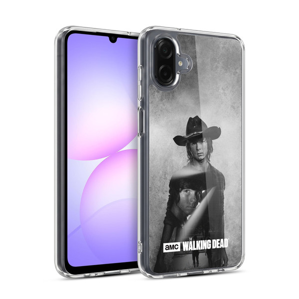 AMC The Walking Dead Double Exposure Carl Soft Gel Case for Samsung Galaxy A07 4G