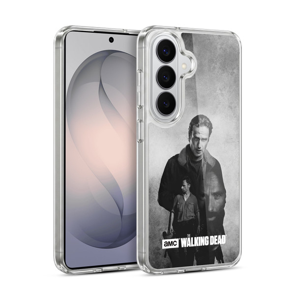 AMC The Walking Dead Double Exposure Rick Soft Gel Case for Samsung Galaxy S26 Plus