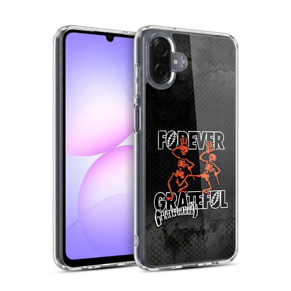 Grateful Dead Graphics Dancing Skeletons Soft Gel Case for Samsung Galaxy A07 4G