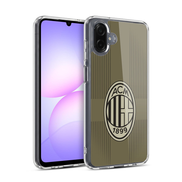AC Milan 2022/23 Third Kit Soft Gel Case for Samsung Galaxy A07 4G
