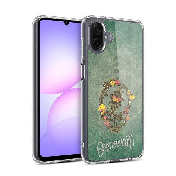 Grateful Dead Graphics Floral Logo Soft Gel Case for Samsung Galaxy A07 4G