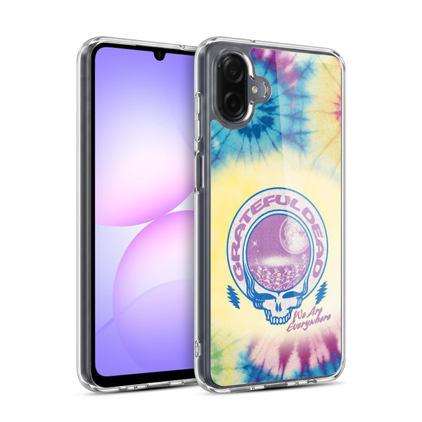 Grateful Dead Graphics Logo Tie Dye Soft Gel Case for Samsung Galaxy A07 4G