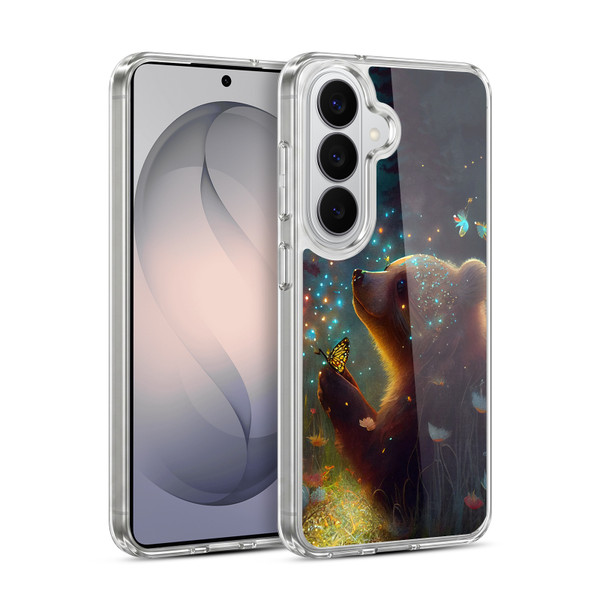 JK Stewart Art Bear Soft Gel Case for Samsung Galaxy S26