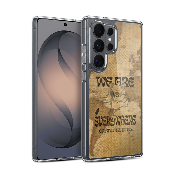 Grateful Dead Graphics Bear Vintage Soft Gel Case for Samsung Galaxy S26 Ultra