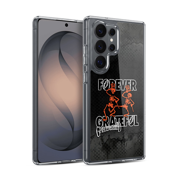 Grateful Dead Graphics Dancing Skeletons Soft Gel Case for Samsung Galaxy S26 Ultra