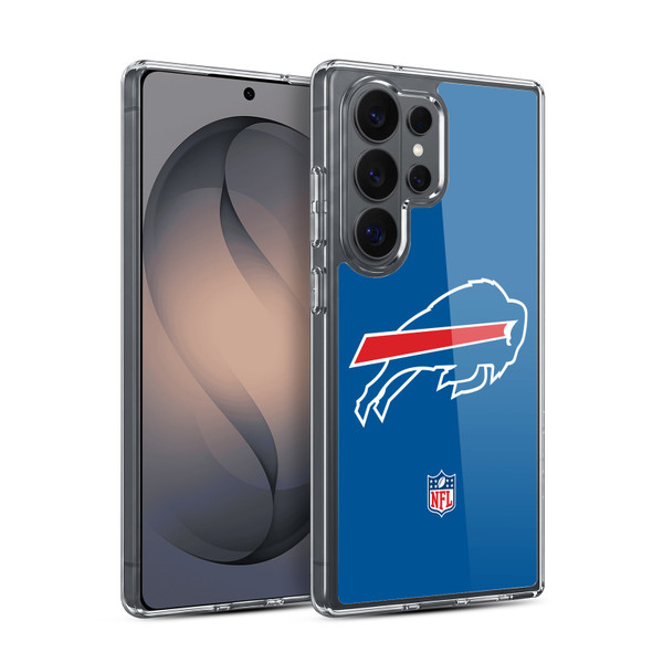 NFL Buffalo Bills Logo Plain Soft Gel Case for Samsung Galaxy S26 Ultra
