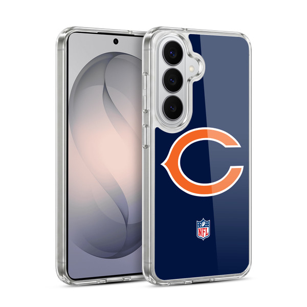 NFL Chicago Bears Logo Plain Soft Gel Case for Samsung Galaxy S26