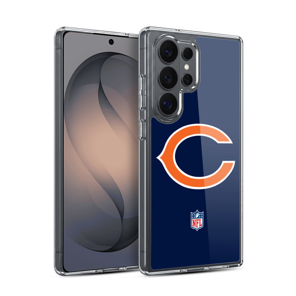 NFL Chicago Bears Logo Plain Soft Gel Case for Samsung Galaxy S26 Ultra