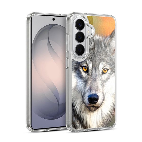 Aimee Stewart Animals Autumn Wolf Soft Gel Case for Samsung Galaxy S26 Plus