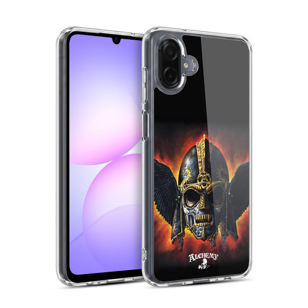 Alchemy Gothic Wing Ossa Raven Head Soft Gel Case for Samsung Galaxy A07 4G