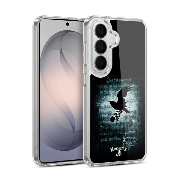 Alchemy Gothic Wing Nevermore Soft Gel Case for Samsung Galaxy S26