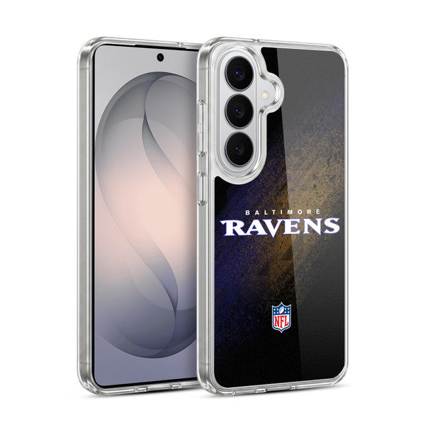 NFL Baltimore Ravens Logo Blur Soft Gel Case for Samsung Galaxy S26 Plus