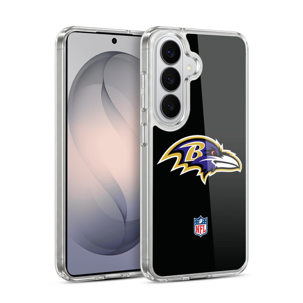 NFL Baltimore Ravens Logo Plain Soft Gel Case for Samsung Galaxy S26 Plus