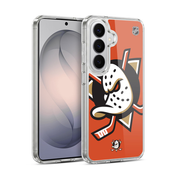 NHL Anaheim Ducks Oversized Soft Gel Case for Samsung Galaxy S26