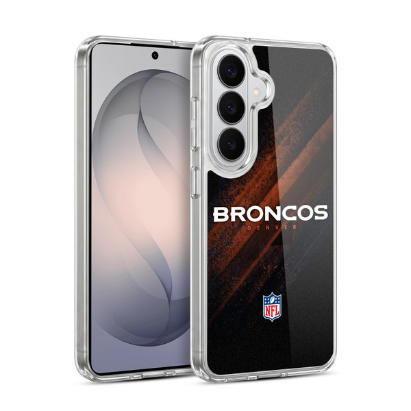 NFL Denver Broncos Logo Blur Soft Gel Case for Samsung Galaxy S26 Plus