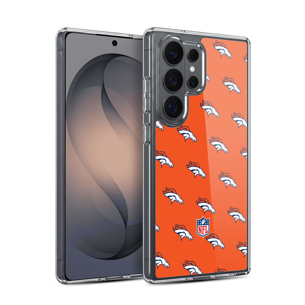 NFL Denver Broncos Artwork Patterns Soft Gel Case for Samsung Galaxy S26 Ultra