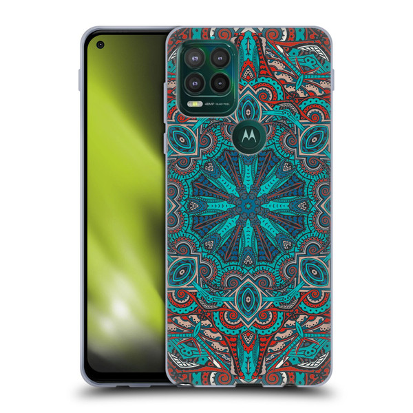 Aimee Stewart Mandala Moroccan Sea Soft Gel Case for Motorola Moto G Stylus 5G 2021